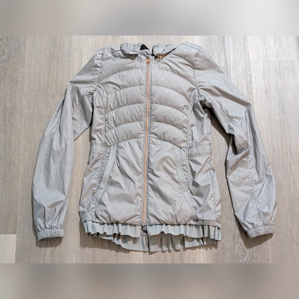 Lululemon Gray Hooded Jacket - 4 - Preloved